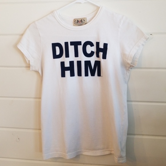 Vintage Juicy Couture Ditch Him Tshirt 